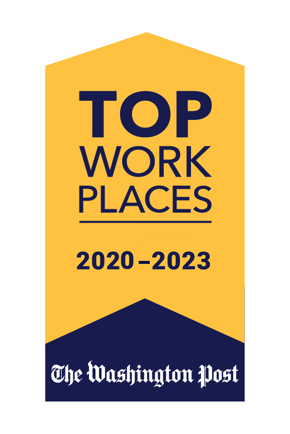 Washington Post's Top Workplaces 2020-2023 Award Logo